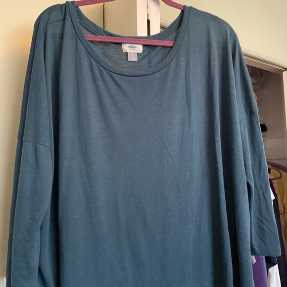 teal blouse - Picture 1 of 3